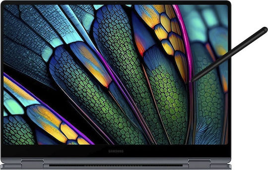 Samsung Galaxy Book4 Pro 360 16" Touchscreen 120Hz (Ultra 7-155H/16GB/1TB SSD/W11 Home) Moonstone Gray (US Keyboard) view 4