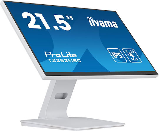 Iiyama ProLite T2252MSC-W2 IPS Monitor 21.5" FHD 1920x1080 with Response Time 5ms GTG vue 3