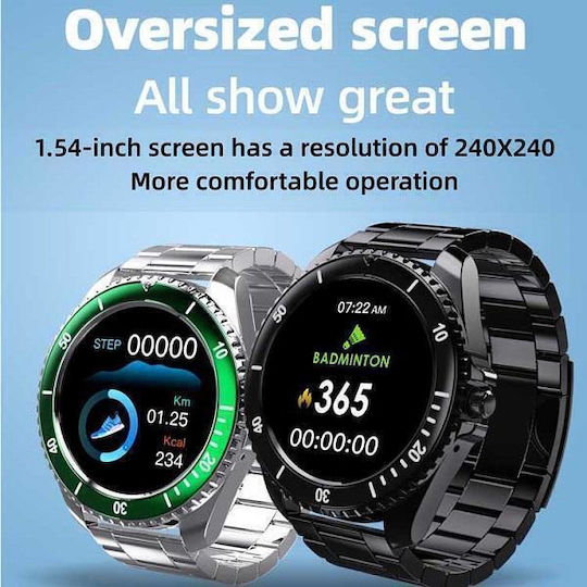 Z27 Smartwatch with Heart Rate Monitor (Silver) vue 4
