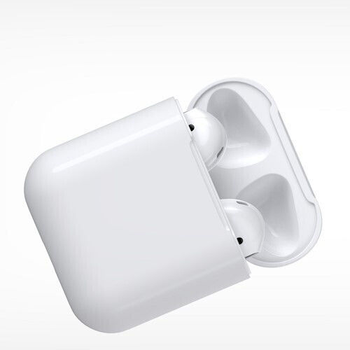 Devia EM043 Earbud Bluetooth Handsfree Earphones with Charging Case White view 5