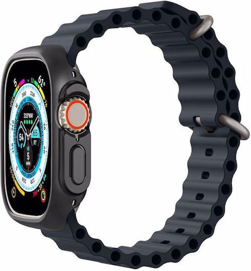Awei H16 Ultra Smartwatch with Heart Rate Monitor (Black) view 3