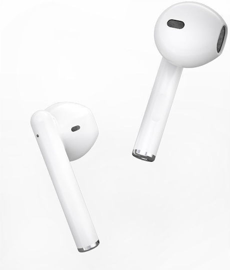 XO X20 Square Ring TWS In-ear Bluetooth Handsfree Earphones with Charging Case White view 3