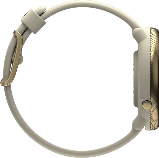 Polar Ignite 2 Stainless Steel 43mm Waterproof Smartwatch with Heart Rate Monitor (Champagne) view 3