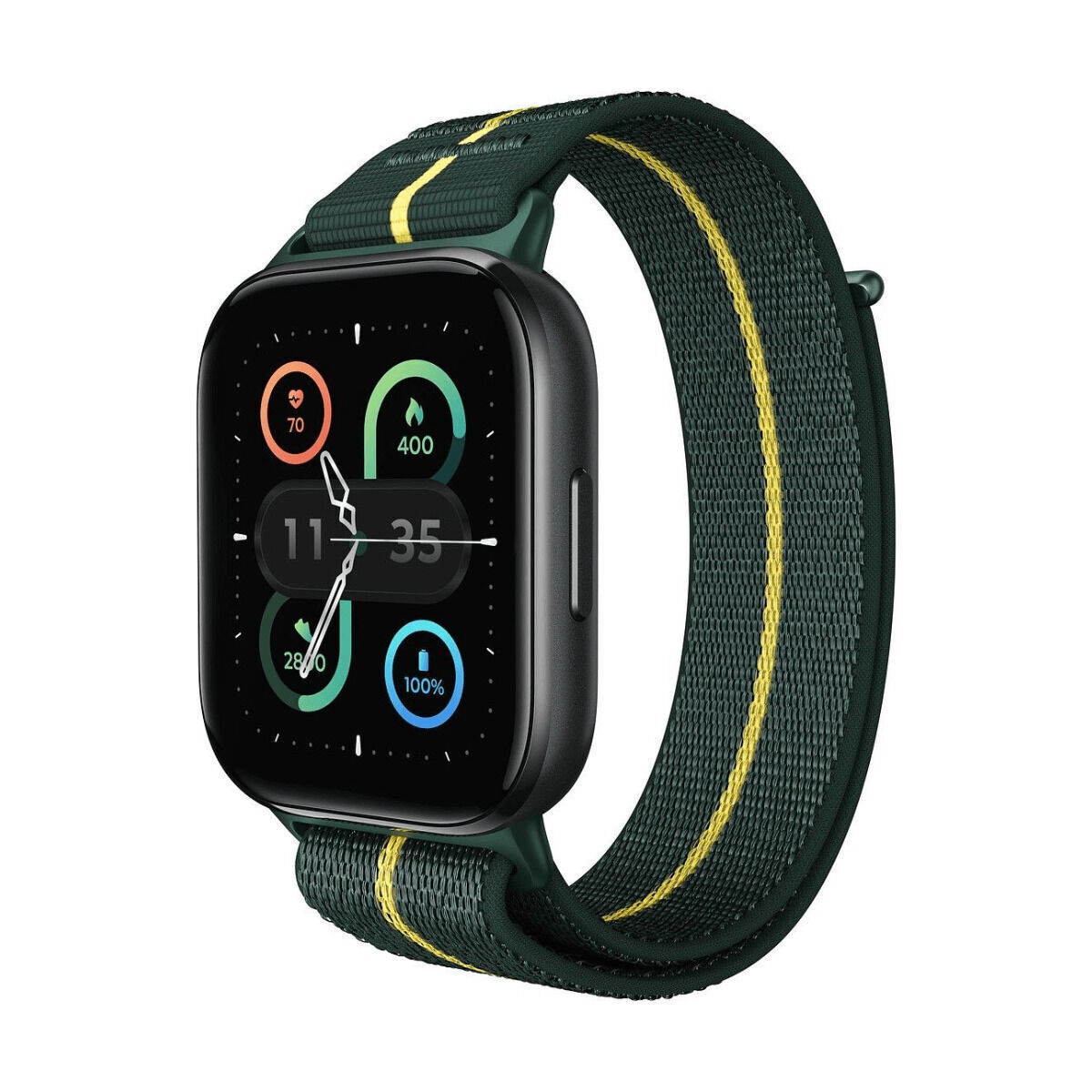 Motorola Moto Watch Fit 44mm Waterproof with Heart Rate Monitor (Trekking Green) view 4