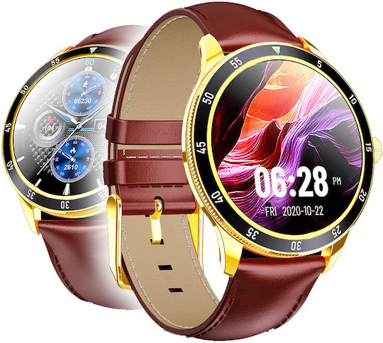 Manta SWT06BP Smartwatch with Heart Rate Monitor (Brown) view 7
