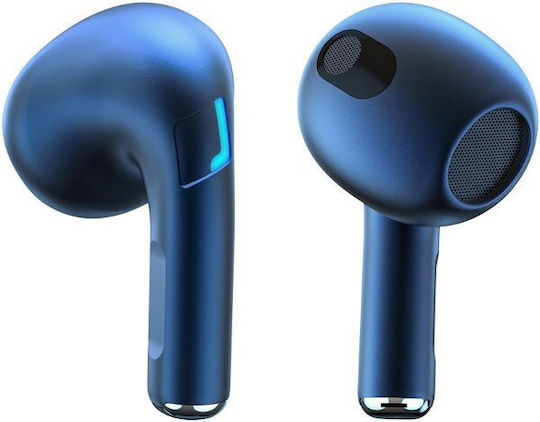 Niceboy HIVE SpacePods In-ear Bluetooth Handsfree Earphones with Charging Case Blue view 4