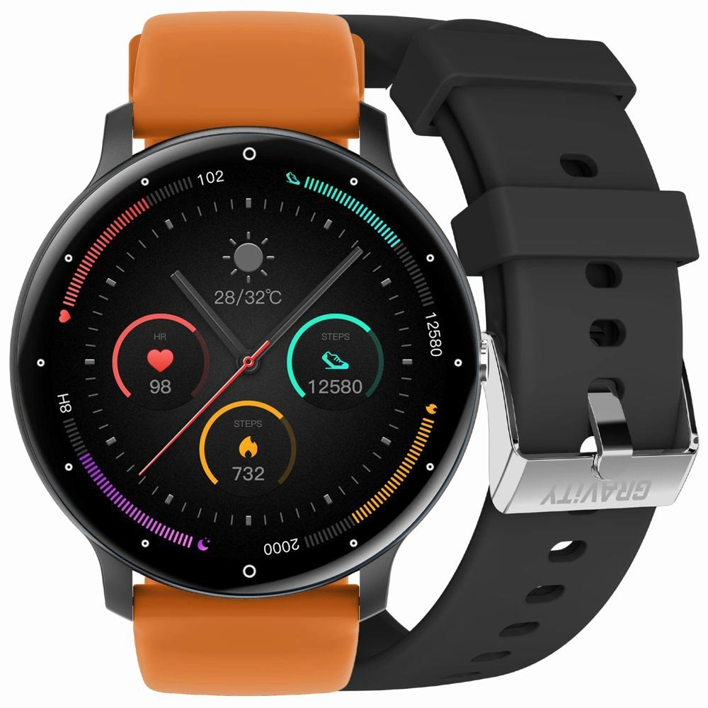 Smartwatch Gravity Zegarek Smartwatch Gt1-2 Pro Black Black Og