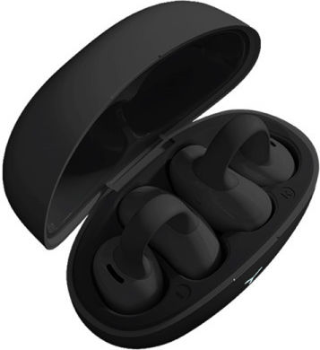 Wiwu Pandora T17 Open Ear Bluetooth Handsfree Earphones with Charging Case Black vue 6