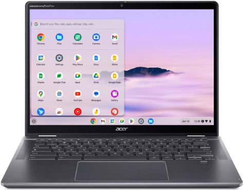 Acer Chromebook CPE594-1N-TCO 14" FHD+ Touchscreen (i5-1334U/16GB/256GB SSD/Chrome OS) (US Keyboard) view 3
