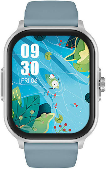 Colmi C63 Aluminium Smartwatch with Heart Rate Monitor (Blue) view 2