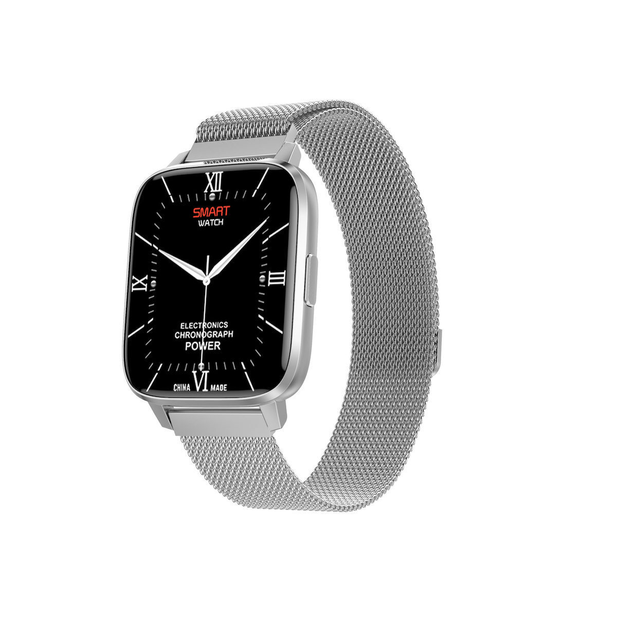 MaX FiT Aluminium Smartwatch with Heart Rate Monitor (Silver) view 4