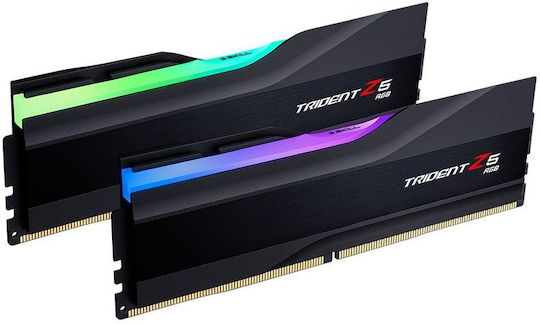 G.Skill Trident Z5 RGB XMP DDR5 32GB RAM with 2x16GB Modules and Speed 6000 for Desktop F5-6000J3036F16GX2-TZ5RK view 3