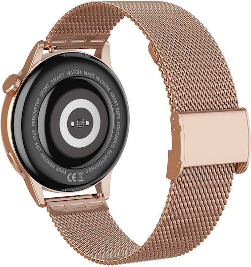 MaxCom FW58 Vanad Pro 46mm Smartwatch with Heart Rate Monitor (Rose Gold) view 2