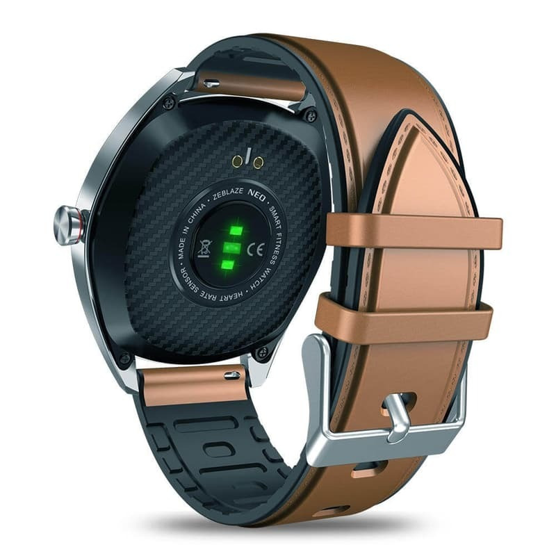 Zeblaze Neo Smartwatch with Heart Rate Monitor (Brown) view 4