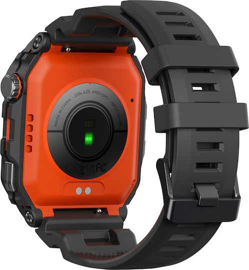 Zeblaze Ares GPS 47mm Smartwatch with Heart Rate Monitor (Black) view 3