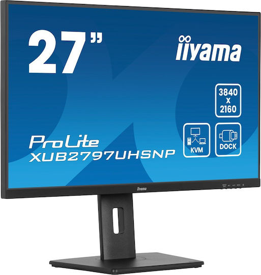 Iiyama ProLite XUB2797UHSNP-B1 IPS Monitor 27" 4K 3840x2160 with Response Time 4ms GTG