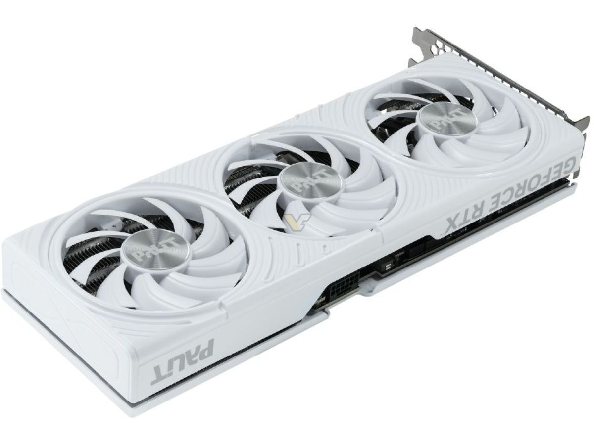 Palit GeForce RTX 5070 12GB GDDR7 White OC Graphics Card NE75070U19K9-GB2050W view 9