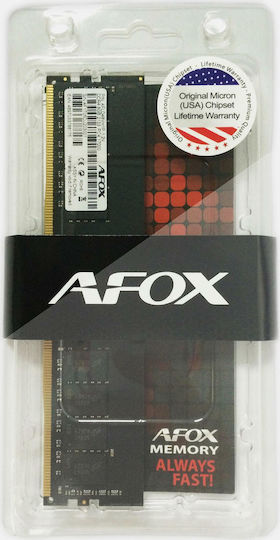 Afox 16GB DDR4 RAM with 2400 Speed for Desktop (AFLD416ES1P)