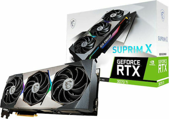 MSI GeForce RTX 3070 Ti 8GB GDDR6X Suprim X Graphics Card (V505-008R 912-V505-017)