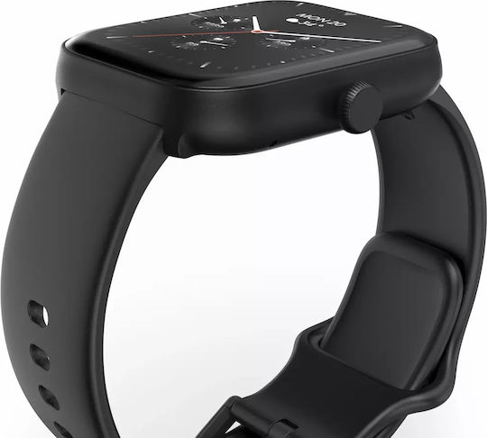 HAMA 5000 47mm Smartwatch with Heart Rate Monitor (Black) view 4
