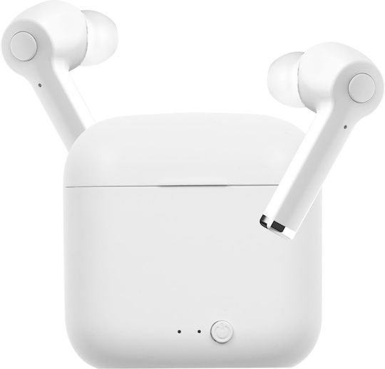 Setty TWS-SET-WH In-ear Bluetooth Handsfree Earphones with Charging Case White view 2