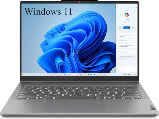 Lenovo IdeaPad 5 2-in-1 14AHP9 14" IPS FHD+ Touchscreen (Ryzen 7-8845HS/16GB/1TB SSD/W11 Home) Luna Grey (DE Keyboard)
