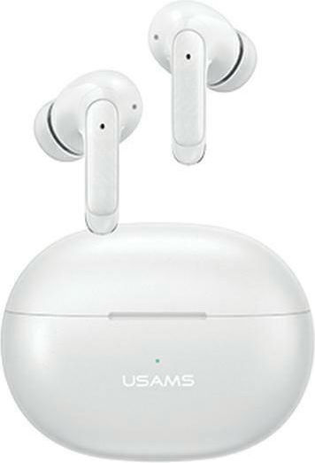 Usams XD19 In-ear Bluetooth Handsfree Earphones with Charging Case White