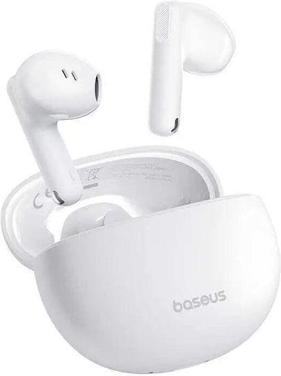 Baseus Bowie E12 In-ear Bluetooth Handsfree Earphones with Charging Case White view 3