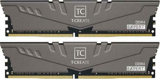 TeamGroup T-Create Expert DDR4 32GB RAM with 2x16GB Modules and Speed 3200 for Desktop TTCED432G3200HC16FDC01