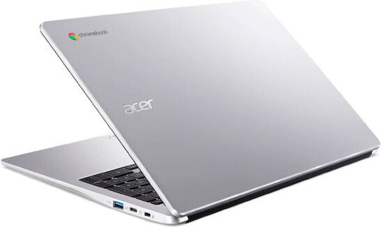 Acer Chromebook 315 CB315-4H 15.6" FHD (Celeron Dual Core-N4500/4GB/64GB Flash Storage/Chrome OS) Pure Silver (US Keyboard) vue 4