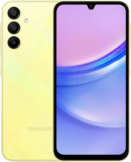 Samsung Galaxy A15 4G Dual SIM (4GB/128GB) Yellow view 1