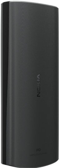 Nokia 105 (2024) Dual SIM Mobile with Buttons (Greek Menu) Charcoal view 8