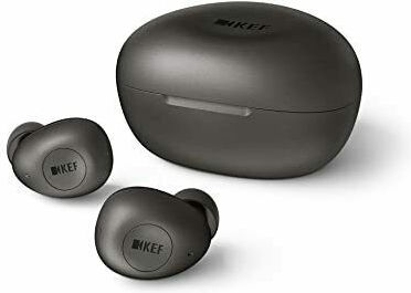Kef MU3 In-ear Bluetooth Handsfree Earphones with Charging Case Anthracite view 2