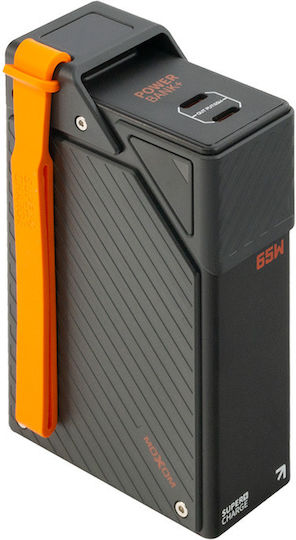 Moxom MX-PB185 Power Bank 20000mAh 65W with 2 USB-C Ports Power Delivery Black view 1