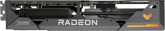 Asus Radeon RX 7600 XT 16GB GDDR6 TUF Gaming OC Graphics Card view 7