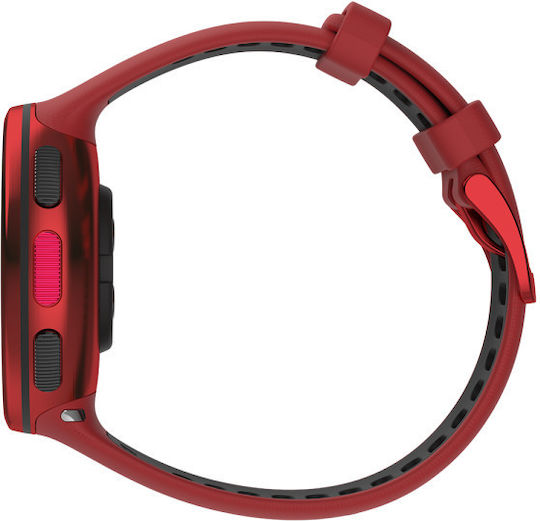 Polar Vantage V2 Aluminium 47mm Waterproof Smartwatch with Heart Rate Monitor (Red) view 3
