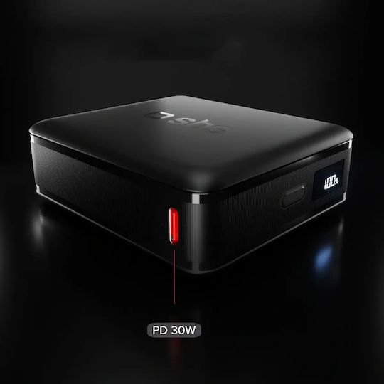 SBS High Density Power Bank 10000mAh 30W with USB-C Port Black view 8