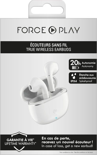 Bigben Interactive In-ear Bluetooth Handsfree Earphones with Sweat Resistance and Charging Case White view 3