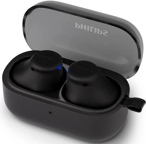 Philips TAT2149 In-ear Bluetooth Handsfree Earphones with Sweat Resistance and Charging Case Black view 3