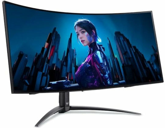 Acer Predator X34Xbmiiphuzx OLED HDR Gaming Monitor 34" 3440x1400 240Hz with Response Time 0.03ms GTG view 2