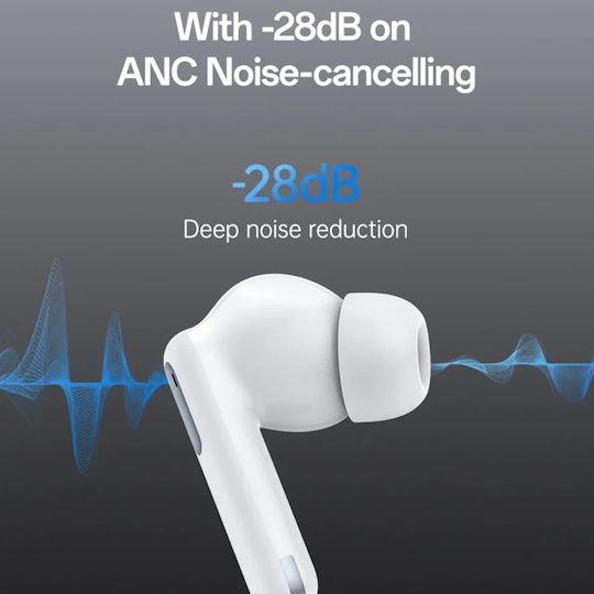 Yesido TWS34 In-ear Bluetooth Handsfree Earphones with Charging Case White view 5
