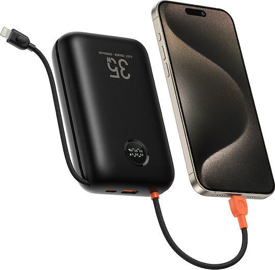 Veger W3018 Power Bank 30000mAh 35W with USB-A Port and USB-C Port Power Delivery / Quick Charge 3.0 Black vue 4