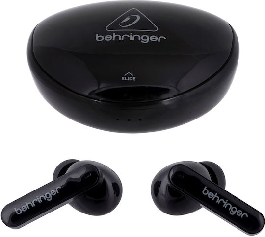 Behringer T-Buds Bluetooth Handsfree Earphones with Charging Case Black view 2