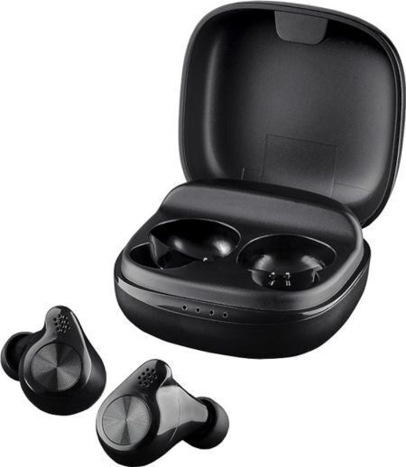 Intenso In-ear Bluetooth Handsfree Earphones with Charging Case Black
