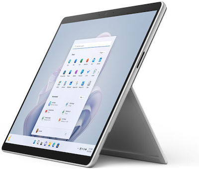 Microsoft Surface Pro 9 13" Tablet (16GB/256GB/i7-1255U/Windows 11 Home) Silver view 2