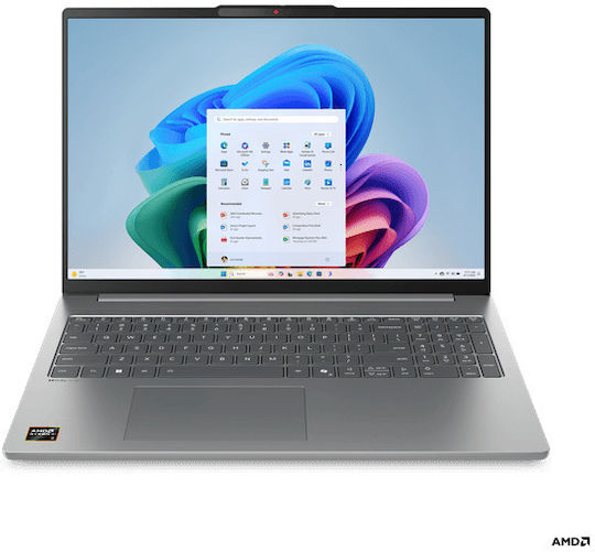 Lenovo IdeaPad Slim 5 16AKP10 16" OLED 120Hz (Ryzen AI 300 Series-AI 7 350/32GB/1TB SSD/W11 Home) Luna Grey (GR Keyboard) view 1
