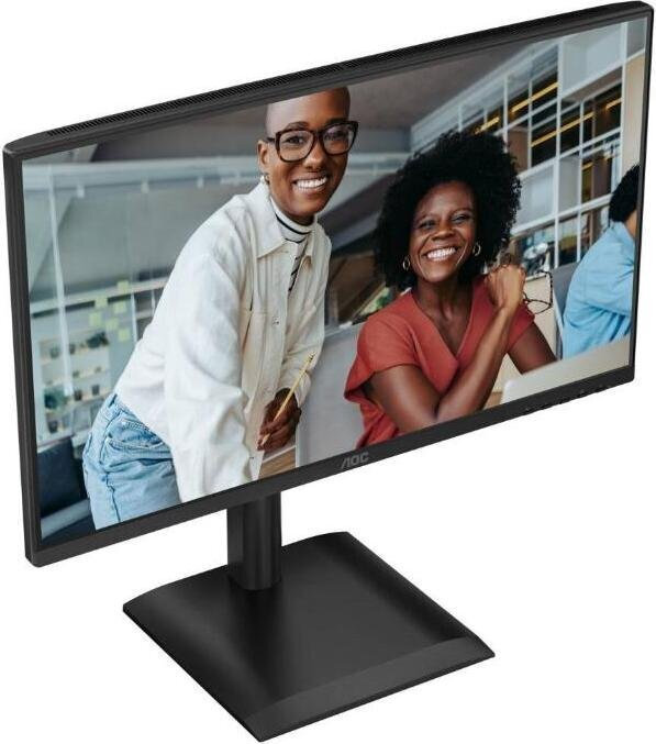 AOC 24E4CV IPS Monitor 23.8" FHD 1920x1080 with Response Time 4ms GTG view 2