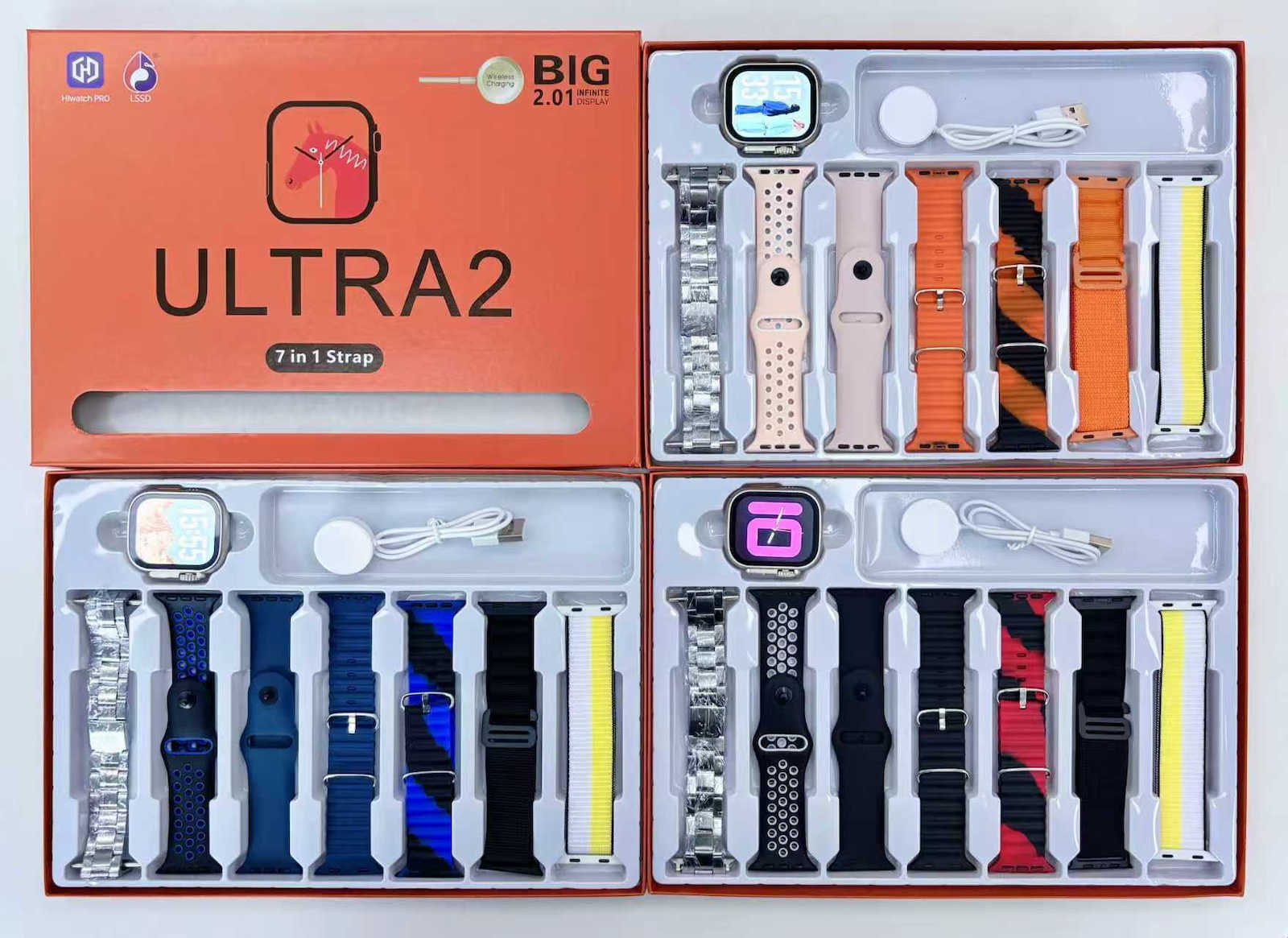 ULTRA2 49mm Smartwatch with Heart Rate Monitor (Black) view 2