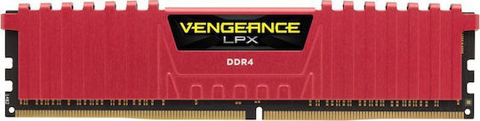 Corsair Vengeance LPX DDR4 with Module 1x4GB and Speed 2400 for Desktop CMK4GX4M1A2400C14R vue 2