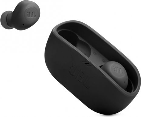 JBL Wave Buds Bluetooth Handsfree Earphones with Sweat Resistance and Charging Case Black view 5